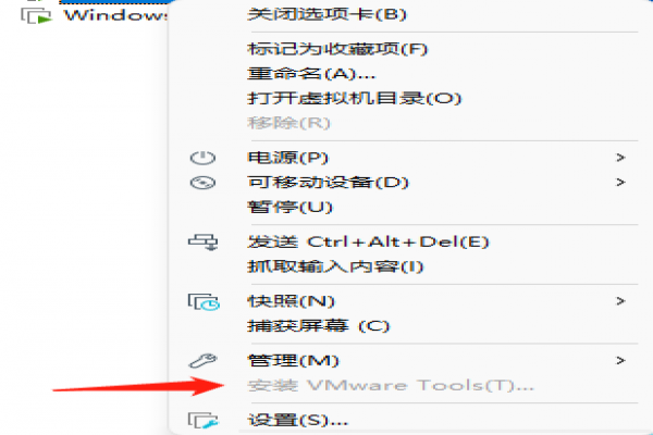 虚拟机无法安装 VMware tools